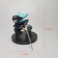 Figuras De Acción Anime Demon Slayer Tanjirou Nezuko Zenitsu Tomioka Giyuu Kochou Muñecos Colección Para Niños Juguetes Educativos Unisex Tamaño 20-24cm - details 6