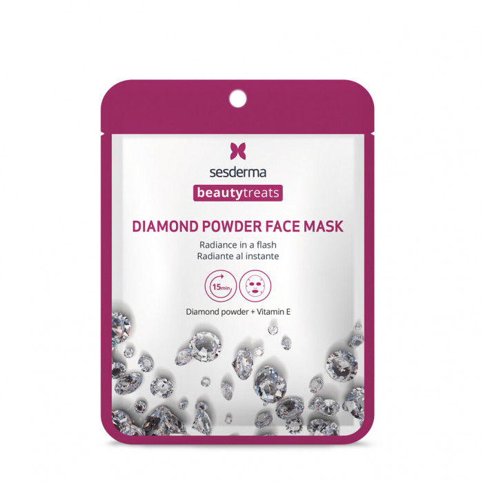 Sesderma Beauty Treats Diamond Powder Mask 22 Ml - Mascarilla Iluminadora y Regeneradora