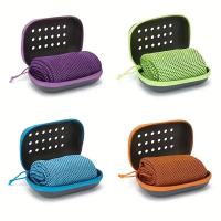 Toalla De Deporte Fría Absorbente Y Secado Rápido EVA Empaquetada Para Actividades Al Aire Libre Y Fitness - details 0