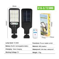 Lámpara De Pared Solar LED 108COB Para Exterior Con Sensor De Movimiento 3 Modos De Iluminación Seguridad Para Jardín Patio Camino Jardín - details 14