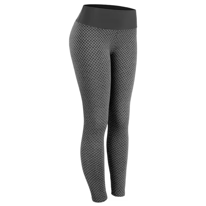 Leggings De Yoga Para Mujer Cintura Alta Sin Costuras Secado Rápido Pantalones Leggings Deporte Gimnasio Correr Slim Push up - 1