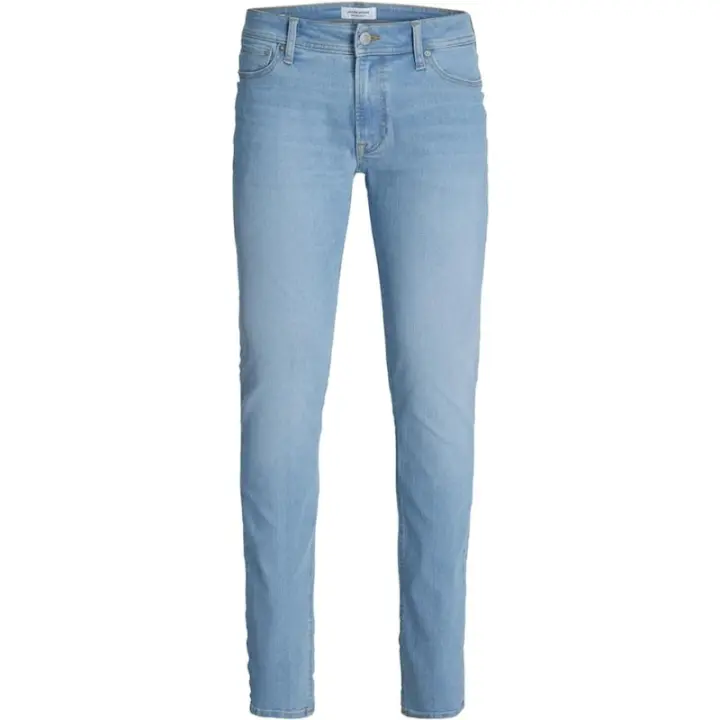 Jack & Jones - Hombre - Vaquero Skinny Liam - Azul Claro L-34 - 1