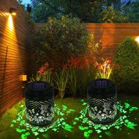 Luces Solares del reemplazo de 4 pedazo con los bulbos que tienen, reemplazo solar de las Luces superiores, cubierta de La Entrada del panel solar para la cubierta que cuelga al Aire Libre del Jardín - details 1
