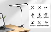 Lámpara De Escritorio LED Ajustable 10W 40CM Con Protección Ocular Luz Clampable 3 Temperaturas De Color Y 10 Niveles De Brillo - details 6