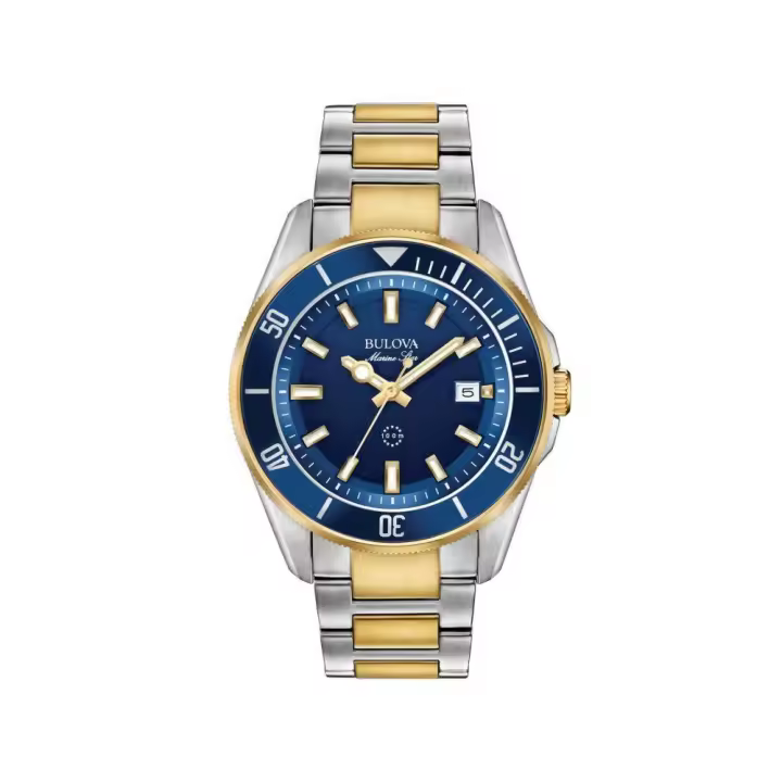Reloj BULOVA bicolor hombre Marine Star 98B334 BULOVA Raíz Relojes online inicio Relojes Bulova Relojes Bulova Hombre Hombre Relojes para hombre - 1