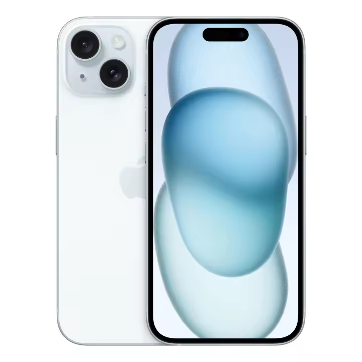 Apple iPhone 15 15,5 cm (6.1") Doble SIM iOS 17 5G USB Tipo C 128 GB Azul - 1