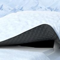 Cubierta De Nieve Para Coche Protección Contra El Frío Y La Congelación Parabrisas Delantero Sombrilla De Verano Material PVC Fleecy Para Invierno - details 13