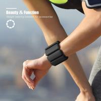 Pesos de muñeca de 2 piezas Set de pesas de tobillo Puños de peso para pie o muñeca para movimiento Caminar Jogging Yoga Aerobics Pilates Peso Fitness Pulsera - details 0