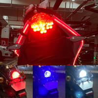 Luz De Freno LED Estroboscópica 1157 BAY15D 64SMD DRL Luz De Señal De Giro Para Coche Y Motocicleta Luz Trasera De Parqueo Con Flash De Agua - details 8