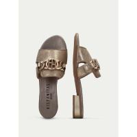 HISPANITAS HV243268 Sandalias planas de Mujer 32462 24V PALA CADENA PLATINO - details 1