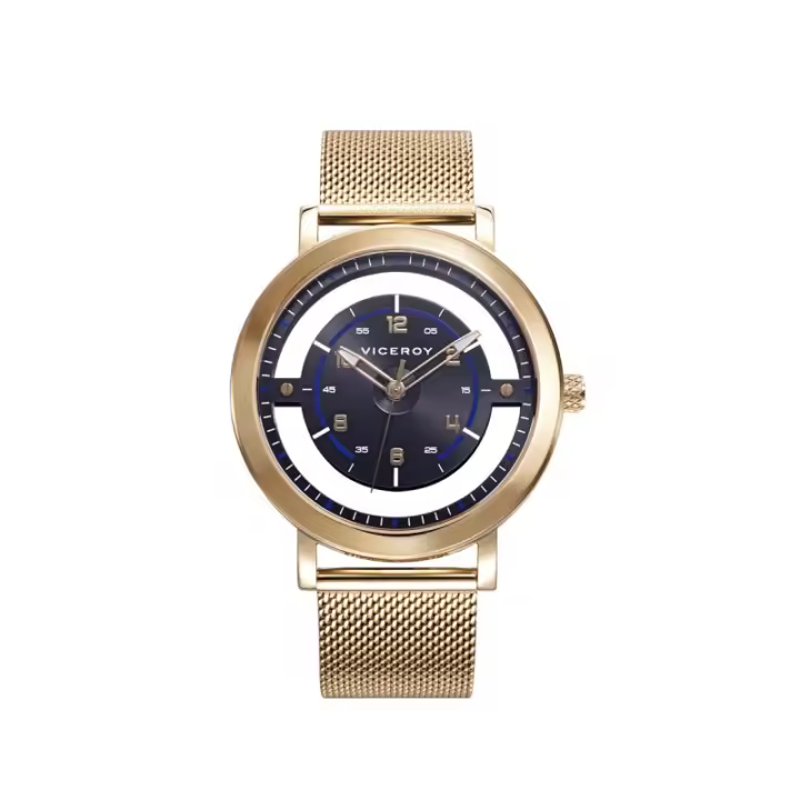 Reloj Viceroy Dorado Esfera Negra 471327-55 - 1