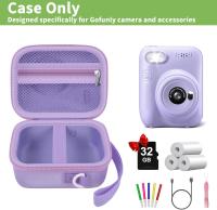 Estuche Para Cámara Instantánea Infantil Compatible Con Gofunly Bolsa Digital Para Esoxoffore/ LETSHAHA Solo Estuche - details 1