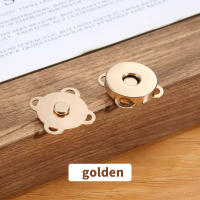 10 Sets De Botones Magnéticos De Metal Con Diseño De Flor De Cerezo Para Manualidades Y Artesanía Cierres De Trapecio Para Bolsos Y Ropa Accesorios DIY - details 6