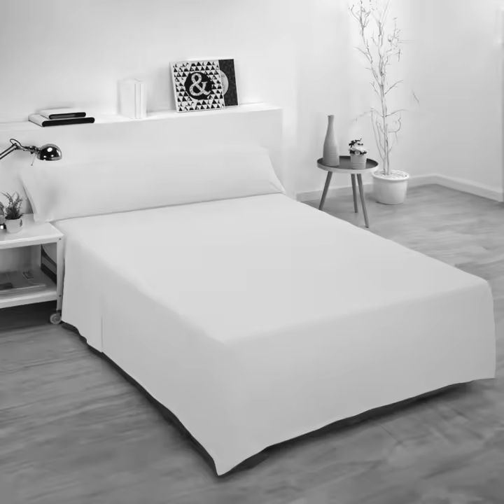 Zimmy Juego de Sábanas de Microfibra Ultra Suave para Todo Tipo de Camas - Incluye Sábana Bajera Ajustable, Sábana Encimera y Funda de Almohada - Disponible en Variados Colores y Tamaños - 1