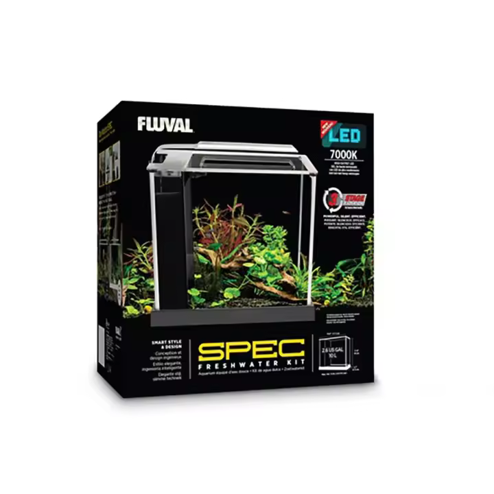 Fluval Acuario Spec 10l Transparente Recipientes - 1