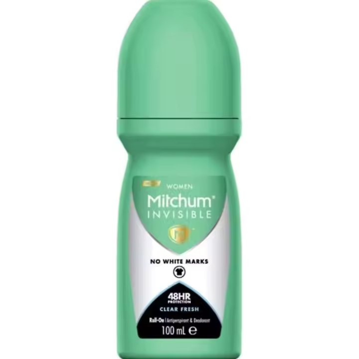 Mitchum para Mujer Invisible Clear Fresh Roll On 100ml - 1