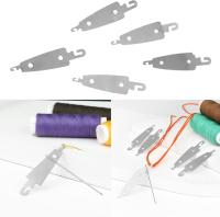 10 Unids Enhebrador Aguja de Gancho de Acero Inoxidable, bordado de punto de Cruz Aguja Herramientas de Roscado, Máquina de Coser a mano Herramienta de BRICOLAJE - details 3