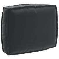 Cojín de Exterior vidaXL Negro Poliéster Medio Cojín de Silla - details 1