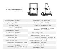 Impresora 3D Longer LK5 Pro 90% Pre-ensamblada Diseño Triangular 3Kits Chipsets TMC2208 Placa Base Silenciosa 300 x 300 x 400mm - details 2
