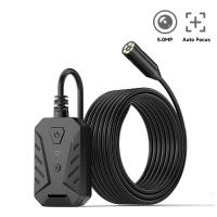 Cámara De Endoscopio WiFi Con Autoenfoque 5.0MP Para iPhone Y Android HD1944P Cámara De Inspección Industrial Impermeable Sin Cable - details 0