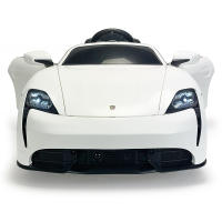 INJUSA - Coche Eléctrico Infantil Porche Taycan Turbo S | Coche a Batería para Niños de 3 a 4 Años | Batería 12V | Apertura de puertas | Pedal acelerador | 2 Velocidades | Luces LED | Marcha atrás | Mando Radio Control | 6 km/h | Licencia Oficial Porsche - details 4