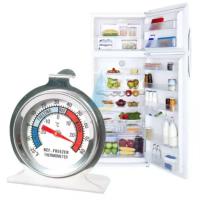 Termómetro De Mini Nevera De Acero Inoxidable Sensor De Temperatura De Precisión Alta Para Nevera Y Congelador Uso Doméstico En Cocina - details 2