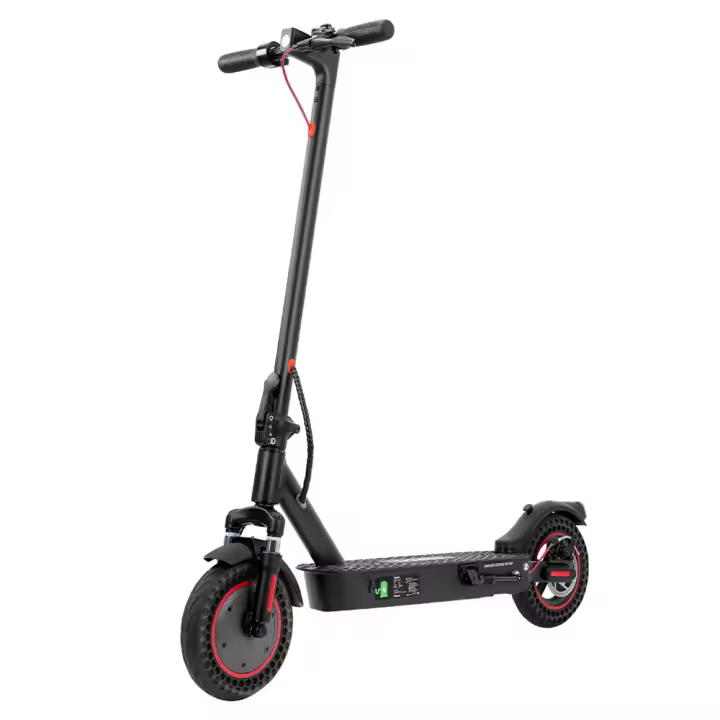 iScooter i9 Max Scooter Eléctrico Neumático de Panal de 10 Pulgadas Motor de 500W Velocidad Máxima de 25km/h Batería de 36V y 10Ah Autonomía Máxima de 30-40km Capacidad de Carga de 120KG Suspensión Doble Control Inteligente a través de App - 1