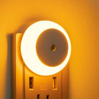 Luz Nocturna LED Sensor Oscuro Dimmer Para Armario Infantil Dormitorio Pasillo Sin Cable Bombilla LED Iluminación - details 3