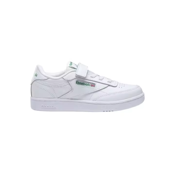 Zapatillas reebok club c 1v blanco verde de niño. - 1