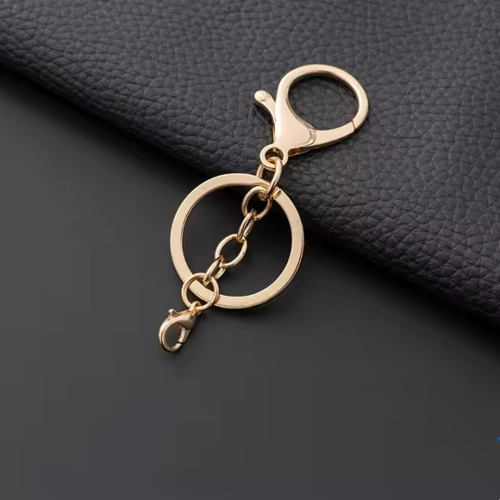 5pcs Abrazaderas De Langosta De Metal Para Joyería Y Llaveros Hechas a Mano Herramientas De Fabricación De Llaveros Y Anillos - 1