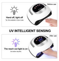 Secador De Uñas Profesional Con Lámpara UV 72 Lámparas LED Para Manicura Con Gel En Casa Y Salón Herramientas De Uñas - details 3