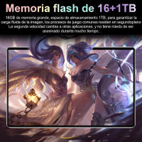 5G 2025 nueva tableta Android 10.1 pulgadas 16GB Ram 1tb rom 20000mah Android 13.0 WiFi doble tarjeta SIM red pantalla completa - details 4
