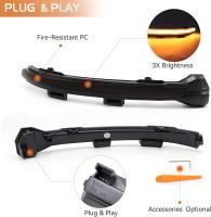 Luz De Señal Dinámica LED Para Espejo Retrovisor Indicador De Señal Lateral Para VW Golf 7 VII MK7.5 JETTA MK7 Luz De Parpadeo Secuencial - details 1
