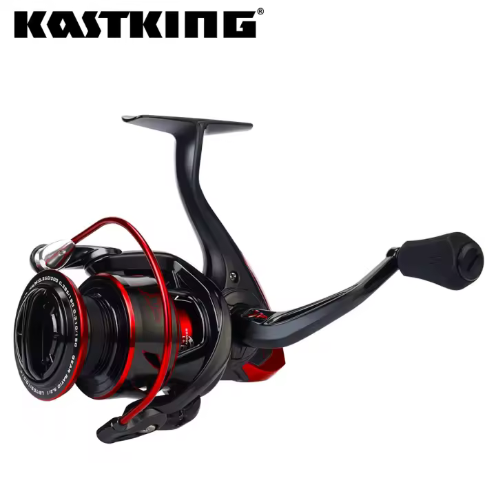 Carrete De Pesca Spinning KastKing Sharky III Resistente Al Agua 18KG Fuerza Máxima Metal Para Pesca En Río Lago Y Mar - 1