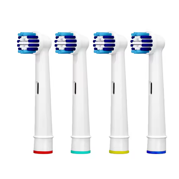 Cabezales De Repuesto Para Broca Compatible Con OralB Braun Pack De 8 Cabezas De Dientes Eléctricos Profesionales Precisión Recargables Para Ora - 1