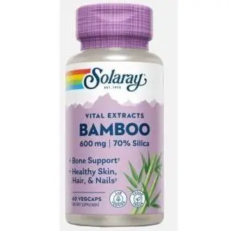 Solaray Bamboo 300Mg 60Cáps - 1
