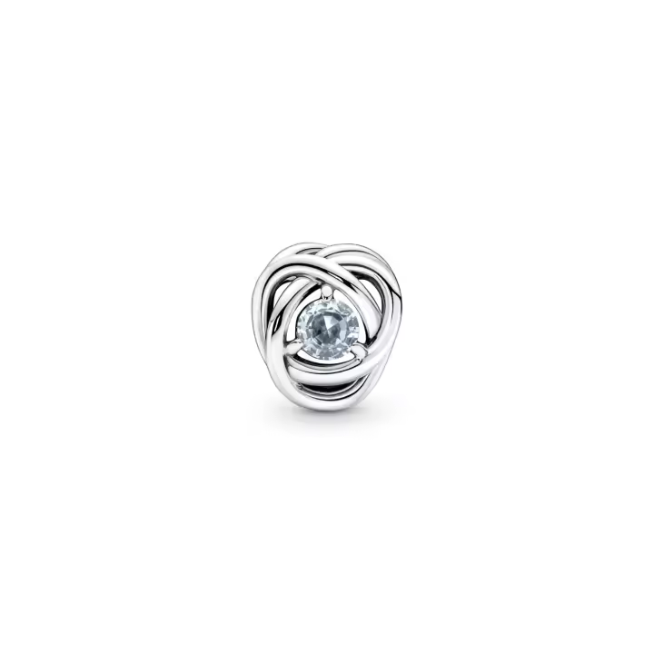 Charm Pandora Círculo Eternity Azul Agua Mar 790065C09 5700302964516 - 1
