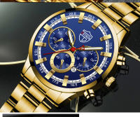 Reloj De Pulsera De Acero Inoxidable Para Hombre Estilo Casual Y Deportivo Calendario Luminoso Resistente Al Agua Con Cierre De Pulsera - details 7