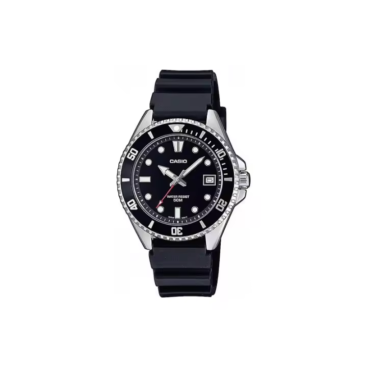Reloj Casio Analogico Saetas 42 mm Mdv-10-1a1vef - 1