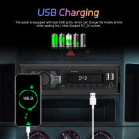 Podofo Radio De Coche In-Dash 1DIN MP3 Con DAB Y Soporte Bluetooth Reproductor De Música Estéreo 12V Carga Type-C - details 21