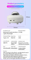 Proyector De Aurora LED Galaxia Estrellada Lámpara Luz De Noche Decoración Para Habitación Dormitorio Regalo Forma De Estrella Material ABS - details 10