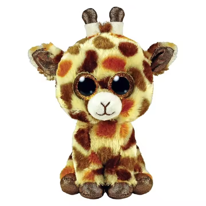 Peluches Beanie Boo modelo Jirafa Stilts de 15 cm - 1