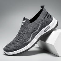 Zapatos De Malla Para Hombre Casual Outdoor Zapatillas Verano Ligeros Para Paseo Gimnasio Slip on Loafers Zapatillas Hombre - details 17