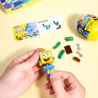 Bloques De Construcción Blind Box SpongeBob SquarePants Crab Boss's Big Star Muñeca Decorativa Hecha a Mano Juguete Para Niños - details 7