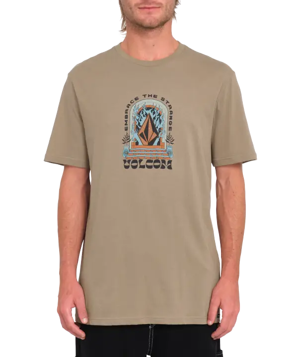 Camiseta de manga corta Volcom Sacred Stone - Teak - 1