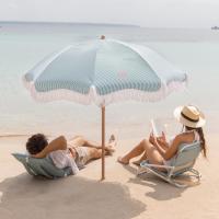 Flamingueo Sombrilla Playa Sombrilla Terraza Exterior Parasol Terraza Sombrilla Playa Grande Sombrilla Playa Proteccion UPF 50+ 210 x 180 cm - details 2