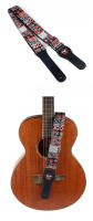 Nueva Correa De Guitarra De Algodón De Alta Calidad Ajustable Para Acústica Y Eléctrica Ancho 6.2 Cm Accesorio Musical - details 9