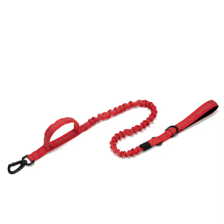 Juego De Collar Y Correa Para Perros De Nylon Resistente Con Reflejo Táctico Entrenamiento Para Grandes Perros Con Cierre Rápido - 1