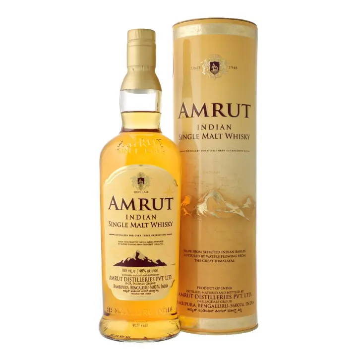 WHISKY DE MALTA - AMRUT SINGLE MALT WHISKY 70CL 46% - 1