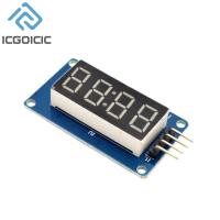 Módulo De Pantalla LED TM1637 Para Arduino 7 Segmentos 4 Bits 0.36 Pulgadas Reloj Rojo Anodo Tubo Digital Cuatro Controlador Serie Pack - details 1
